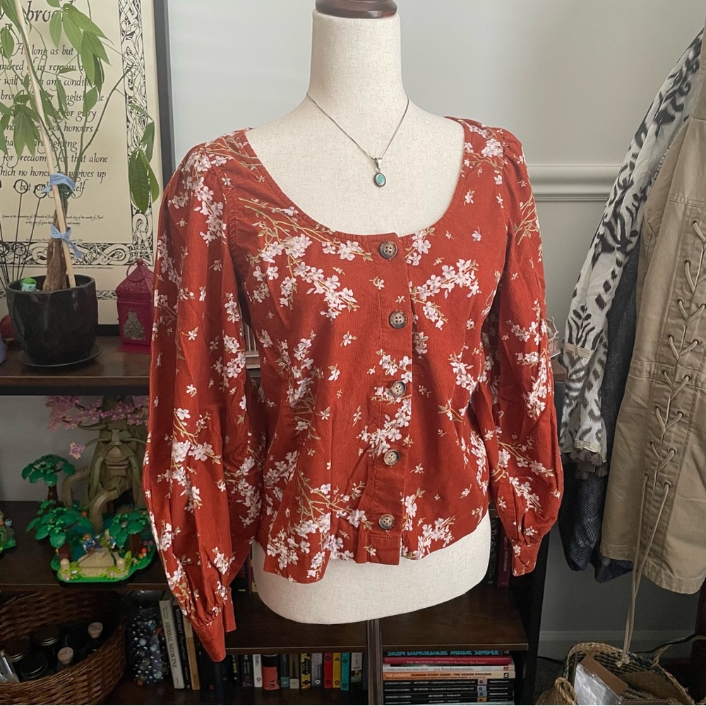 Madewell Farmstand Bouquet top